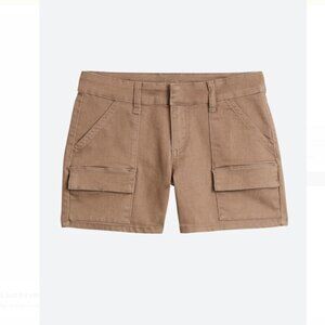 Kut from the Kloth Iris Twill Casual Women's Tan Cargo Shorts Size 8